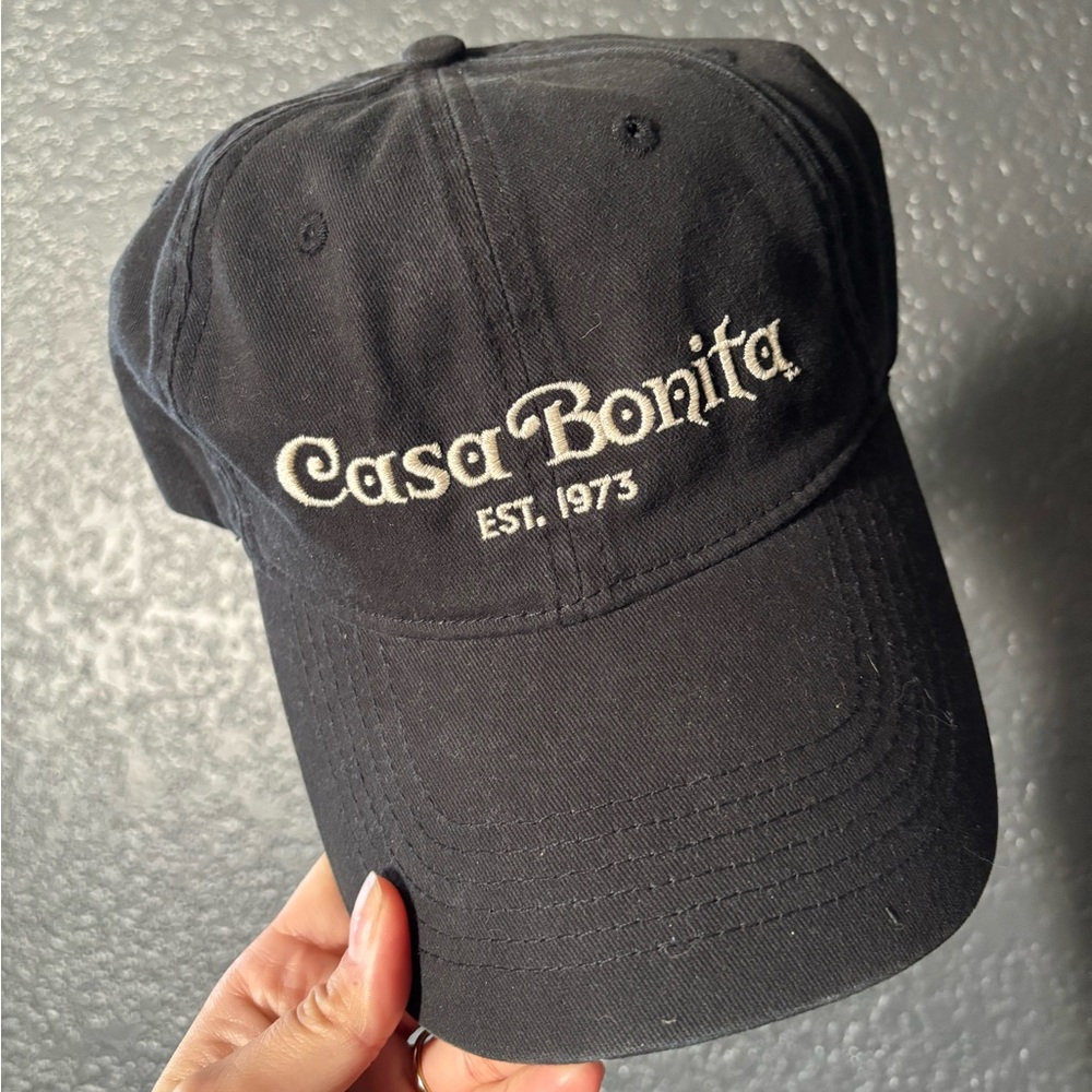 Black Casa Bonita Baseball Cap